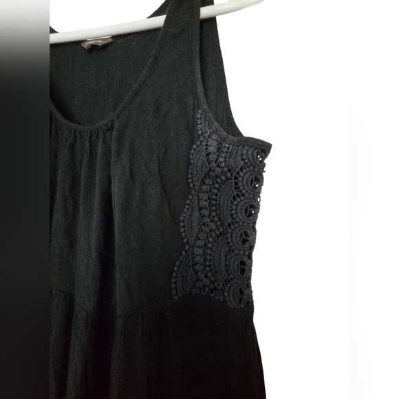 Denver Hayes Sleeveless Sundress Size M Lace Summer Vacation Beach High Low - Picture 4 of 6